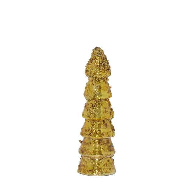 Dekobaum EVEREST Ø8x26cm gold