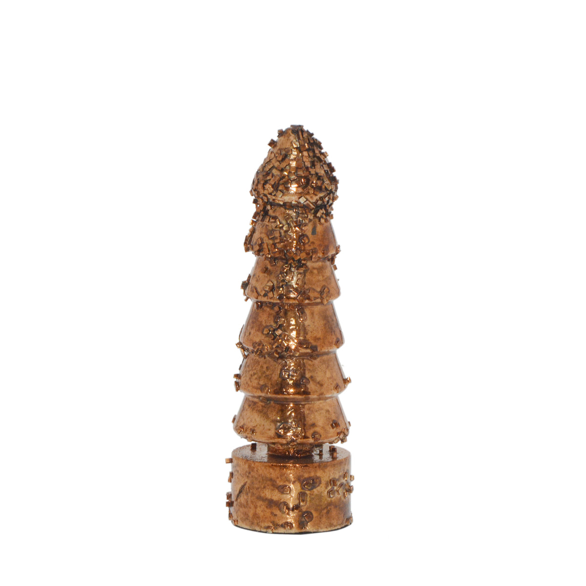 Decoratieve boom EVEREST Ø8x26cm koper