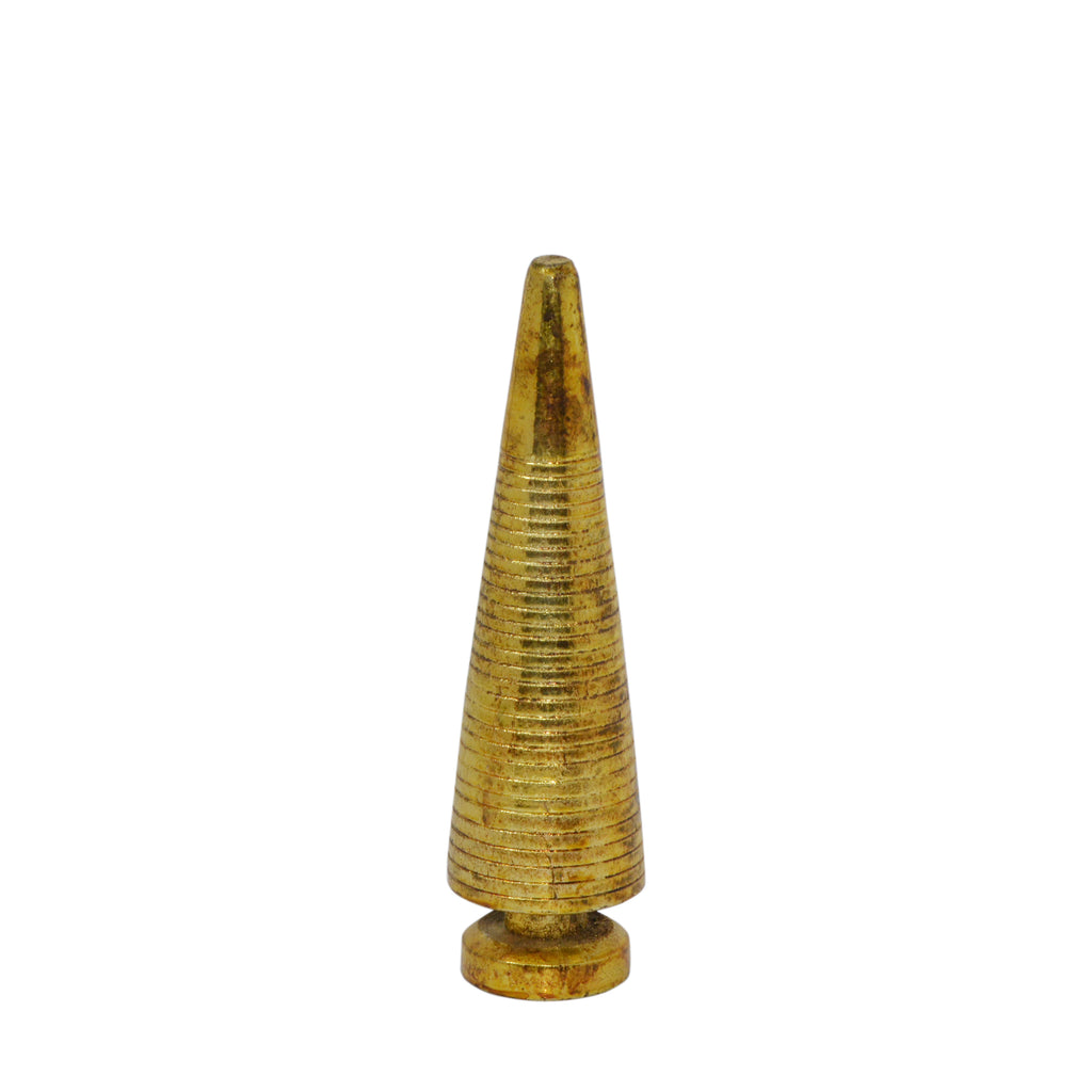 Decorative tree EVEREST set/4 Ø6x20cm gold