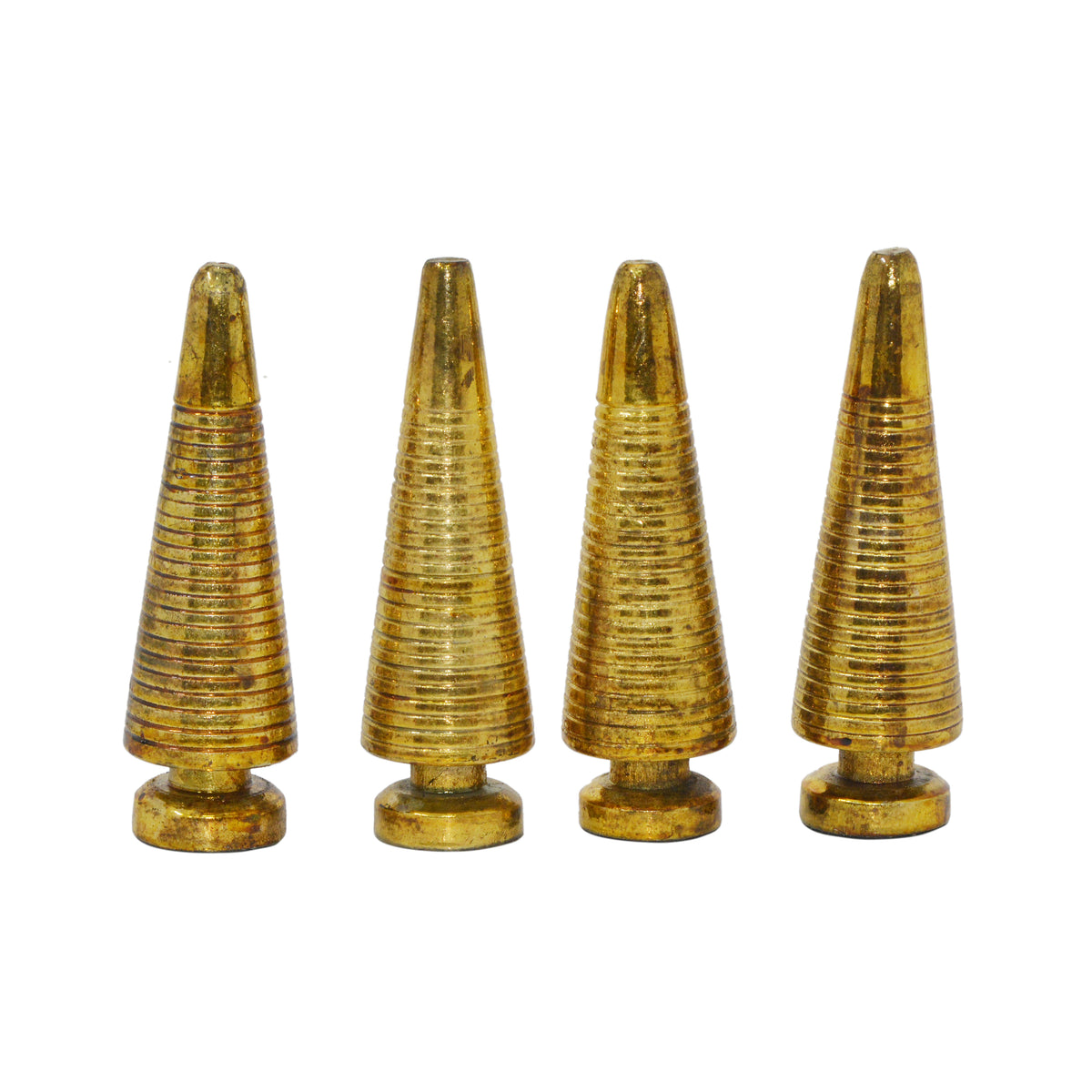 Deko-Baum EVEREST 4er-Set Ø6x20cm gold