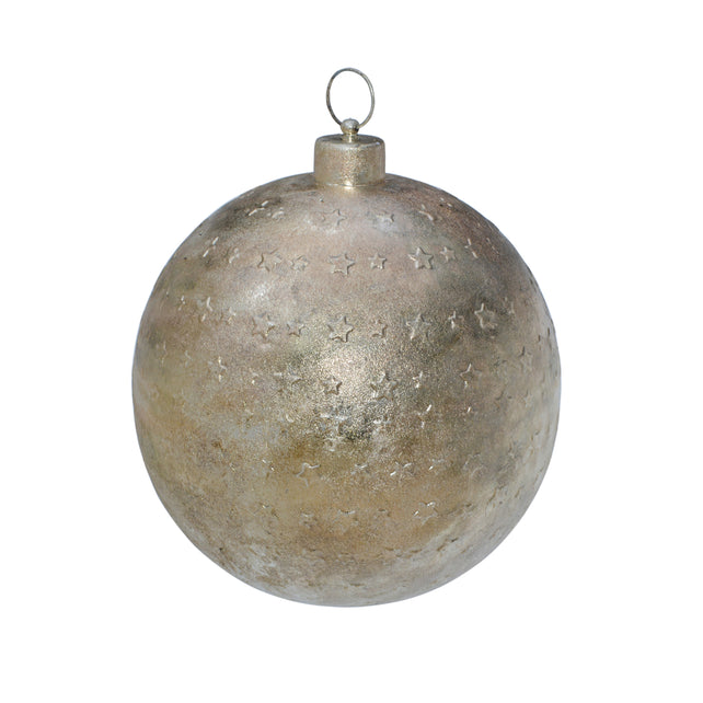 X-mas hanger BLITZEN Ø31x38cm silver
