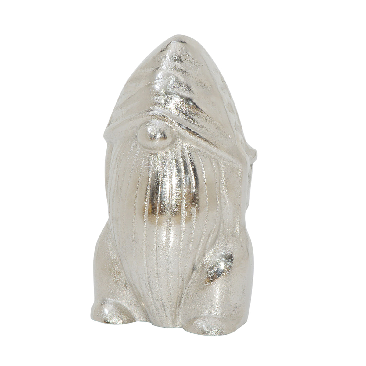 Decoratieve kabouter GLORIA 12x10x22cm zilver