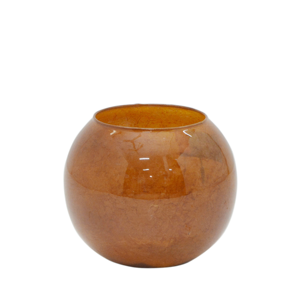 Pot ANDREA Ø14x12cm caramel