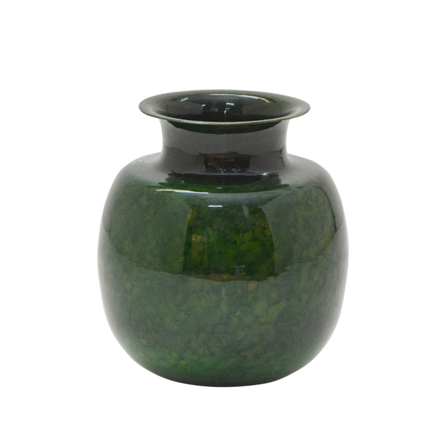 Vase ARCHIE Ø14x15cm green