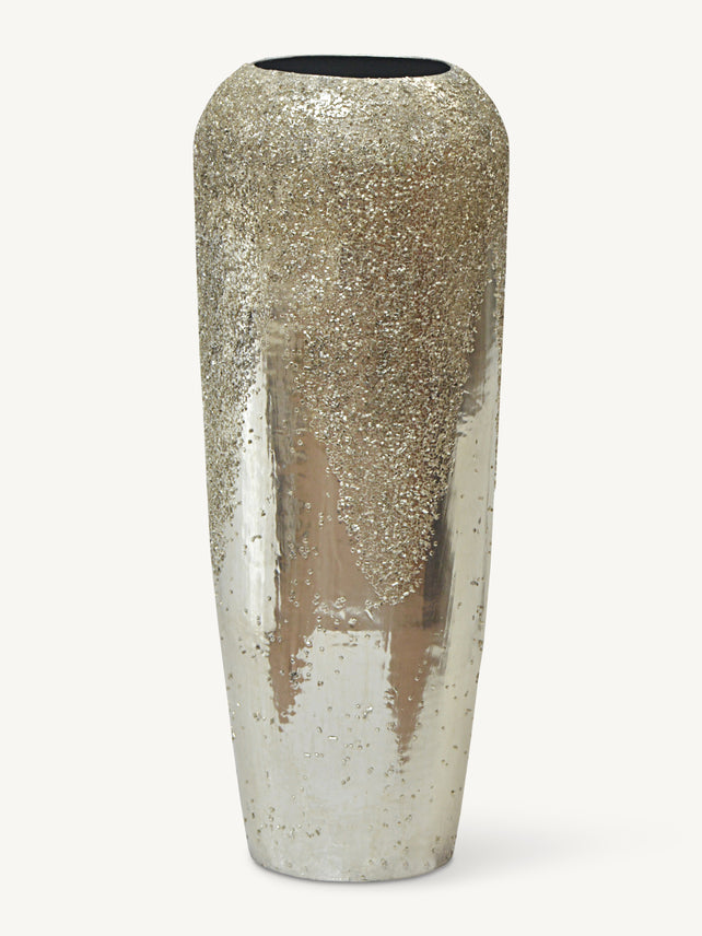 Vase BELLA Ø37x98cm silver