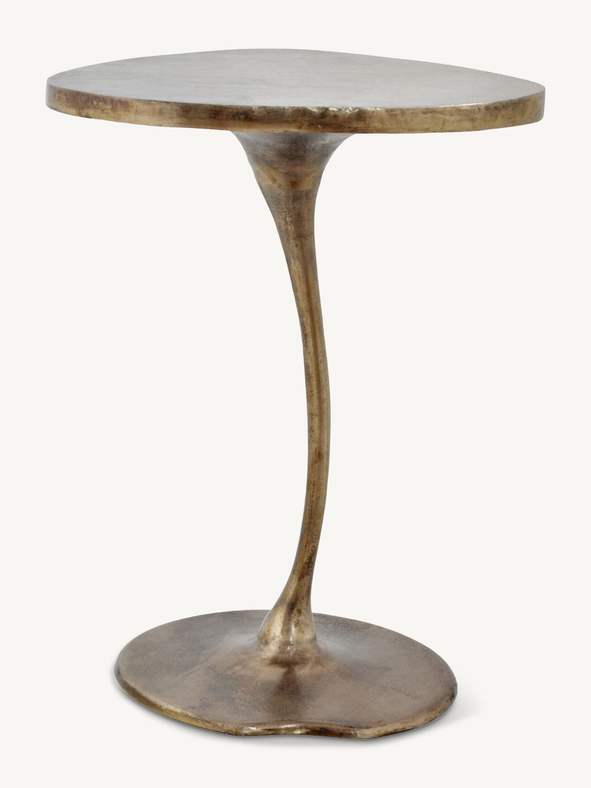 Side table FREYA 50x33x63cm oxyburned