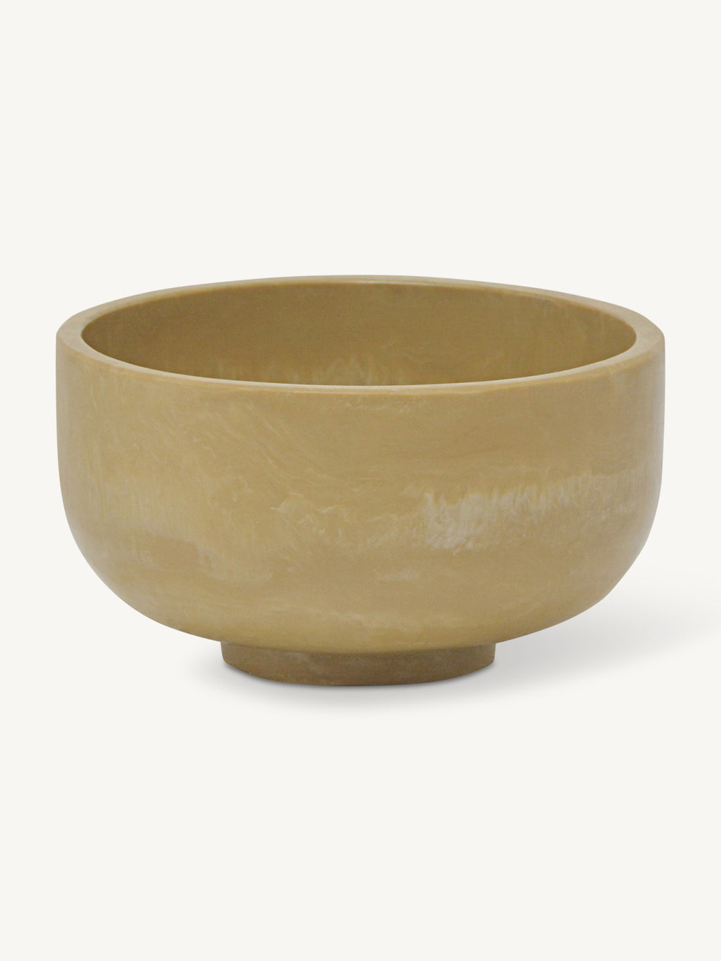 Bowl ZIRA Ø16x9cm travertine look