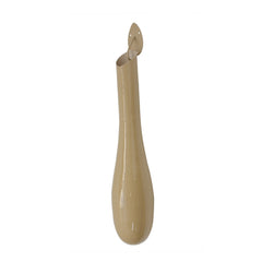 Wall vase CAROA Ø13x58cm taupe