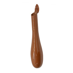 Wall vase CAROA Ø13x58cm brown