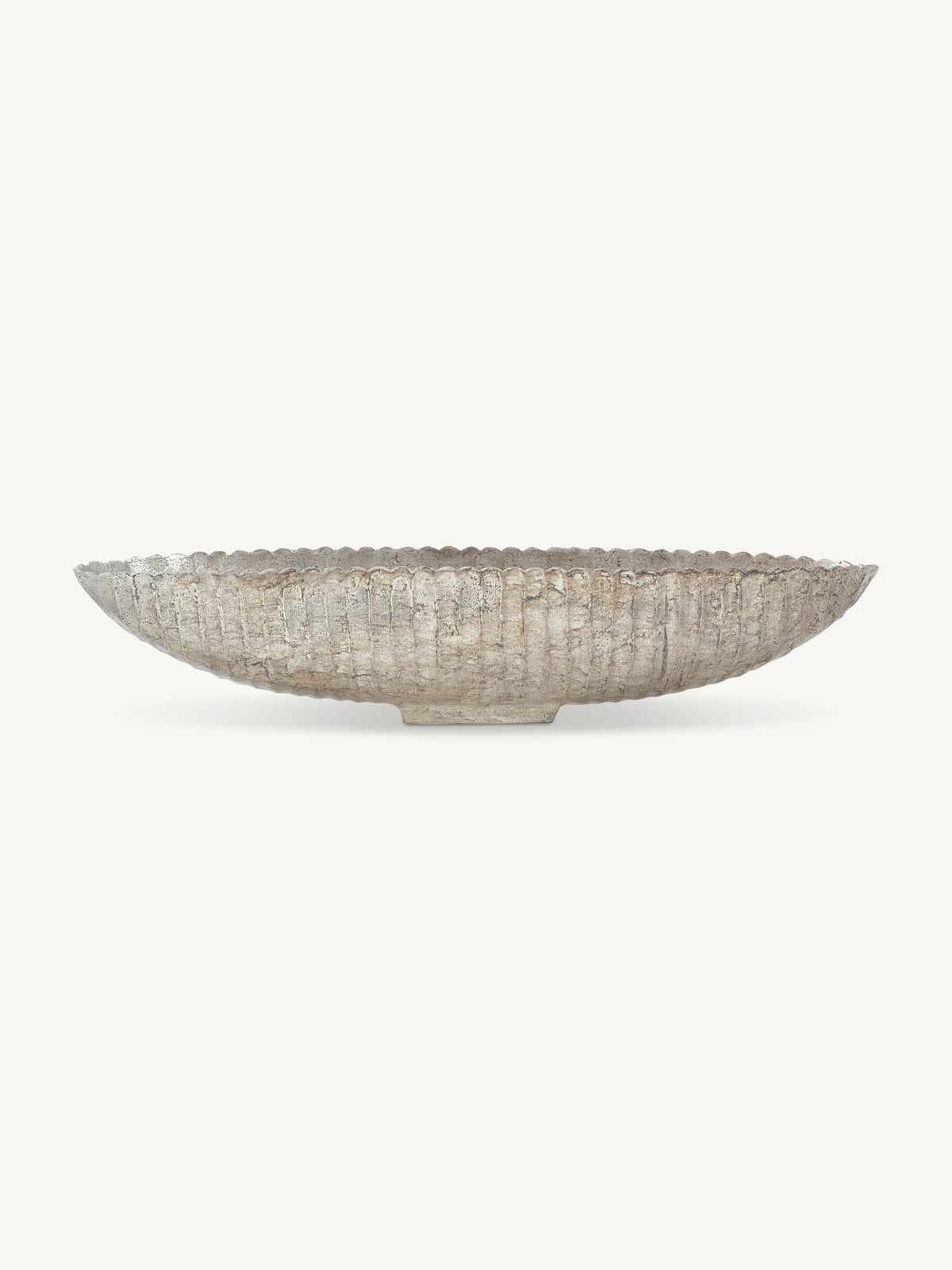 Bowl ALTOO 84x19x17cm ant.silver