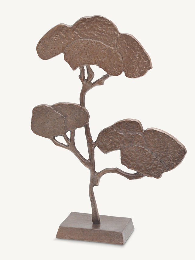 Decorative tree TOREL 39x12x55cm brown