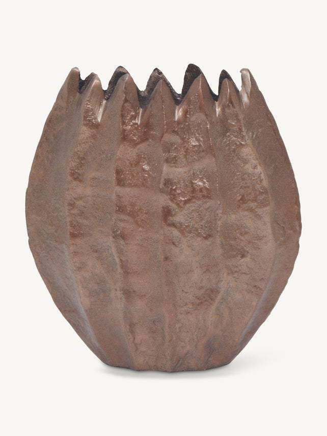 Vase BELOAR 27x8x30cm brown