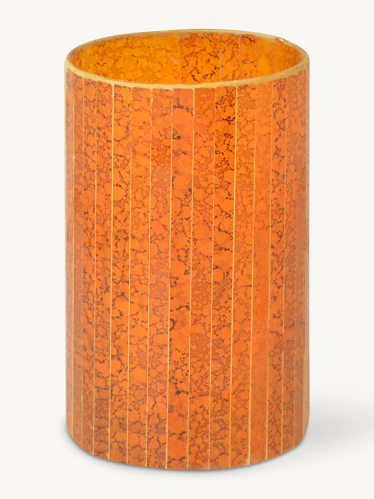 Votive ZABIS Ø16x25cm caramel