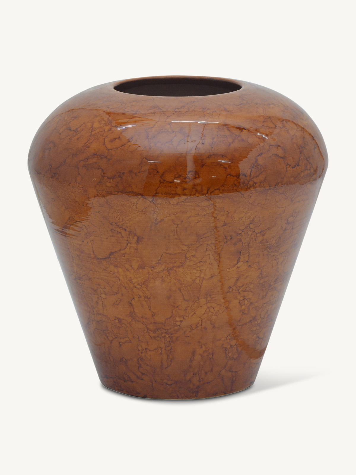 Vase JIGGER Ø30x32cm caramel
