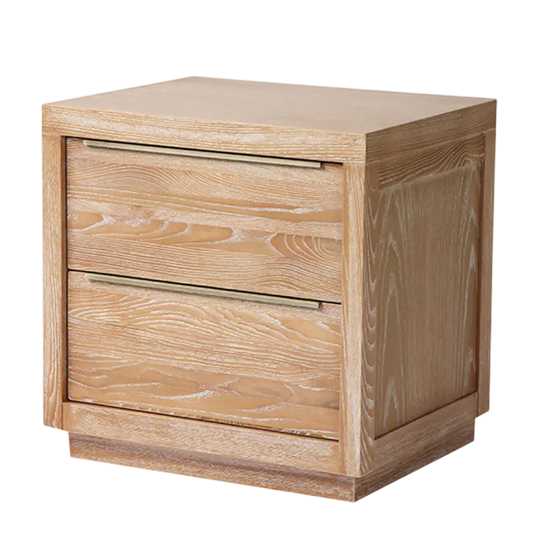 Bedside Grace ash wood 55x45x55