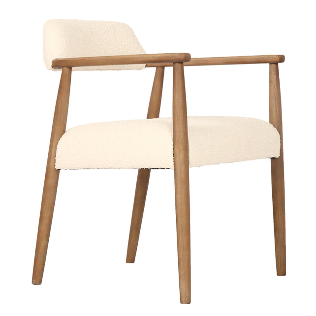 Dining chair AMAYA 59x57x74cm off-white