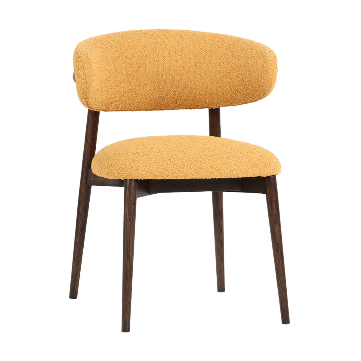 Dining chair AMBER 59x56x80cm ochre