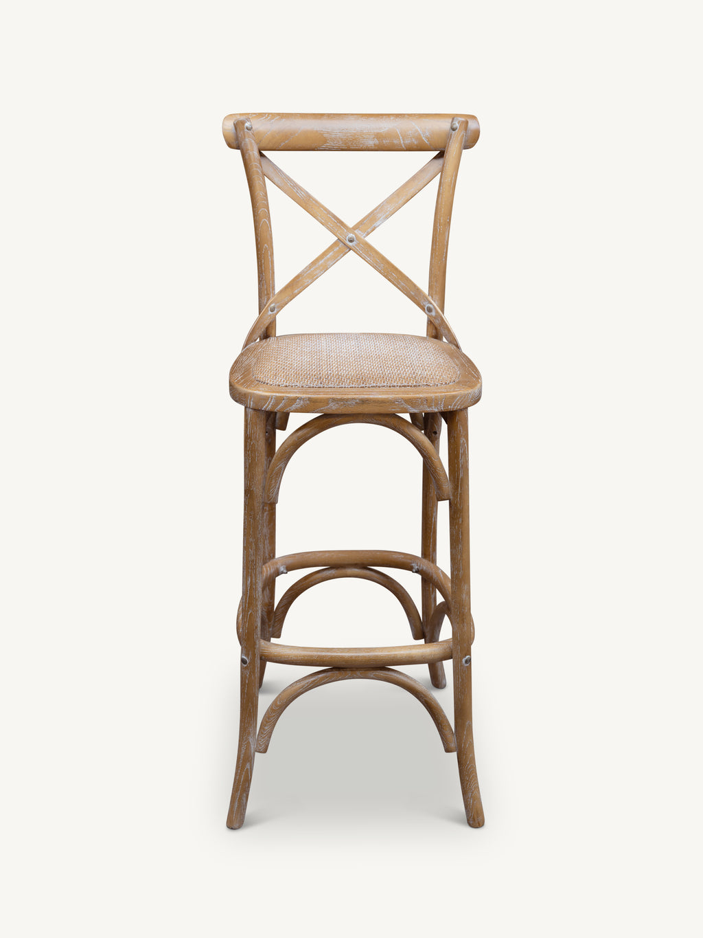 Barstool RUDOLPH 7 4x48x111cm ash grey