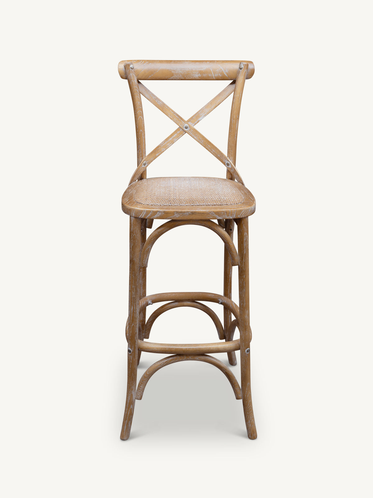 Barstool RUDOLPH 7 4x48x111cm ash grey