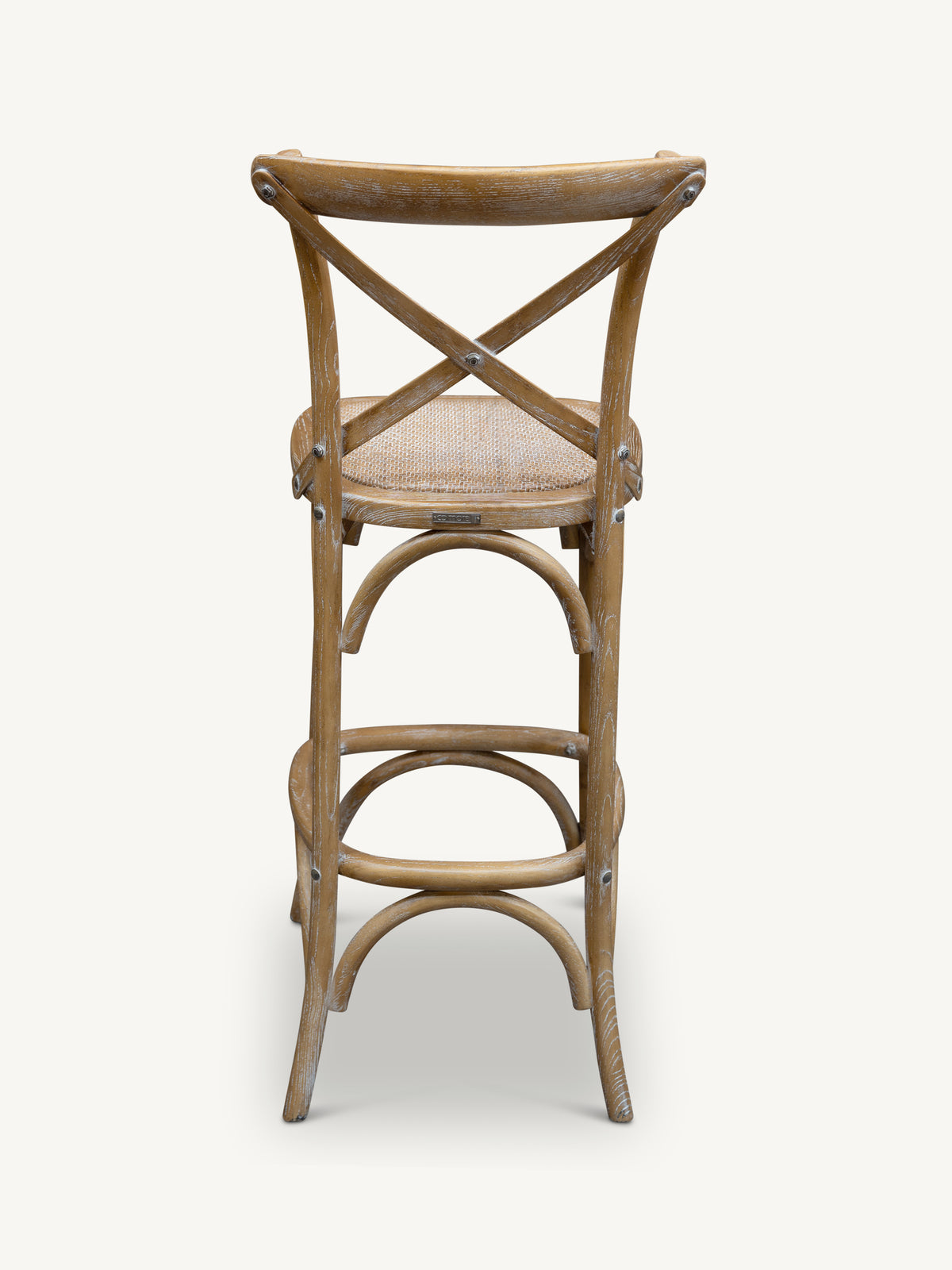 Barstool RUDOLPH 7 4x48x111cm ash grey
