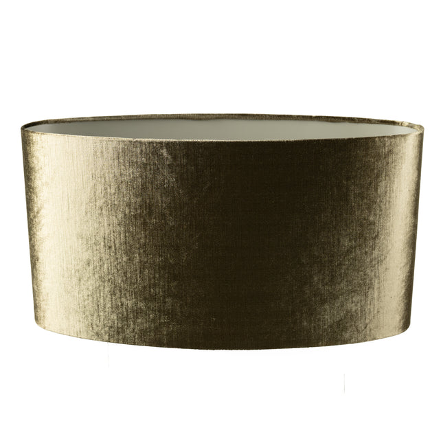 Schirm METALLIC oval gerade 58x23x30cm braun