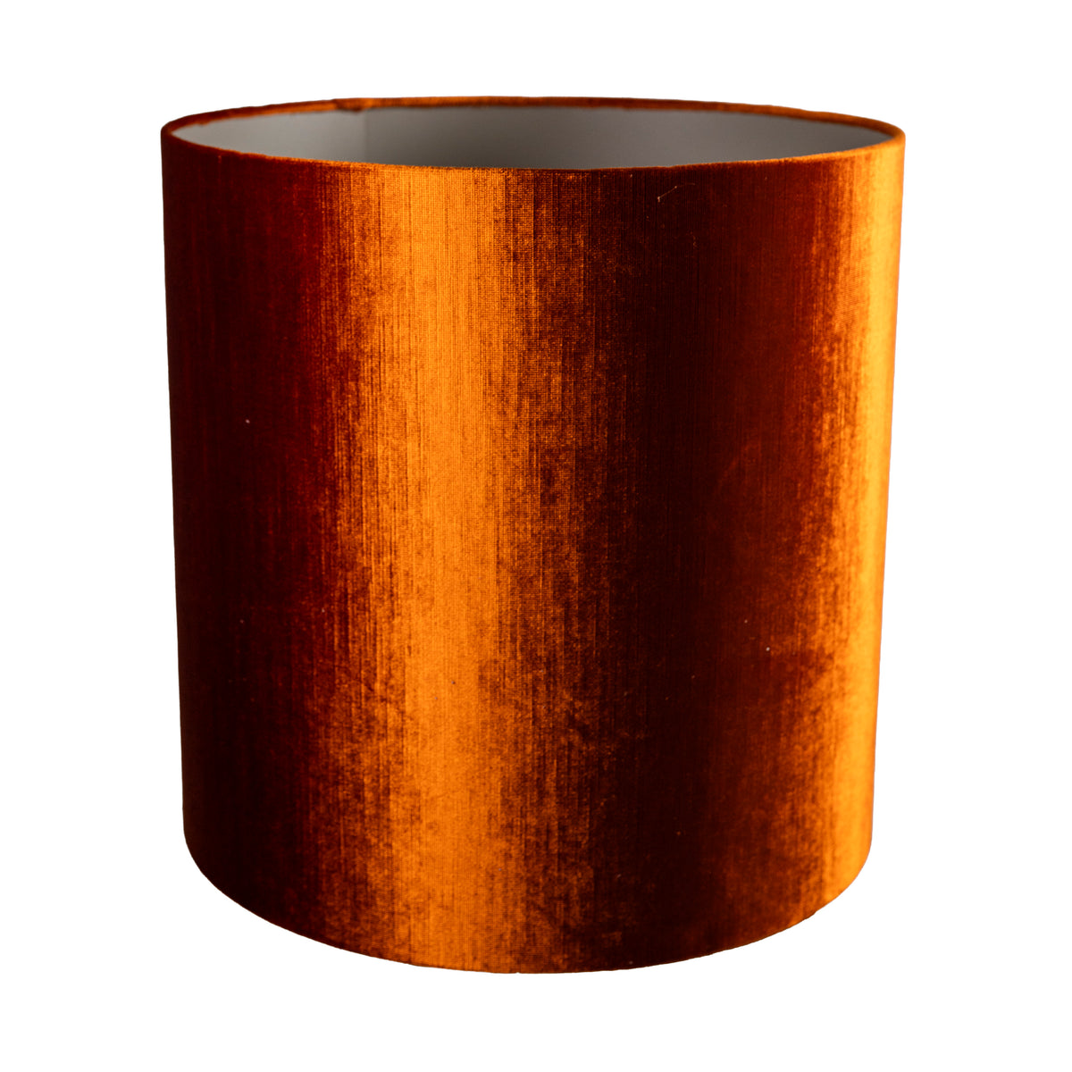 Shade METALLIC cylinder Ø40x40cm orange