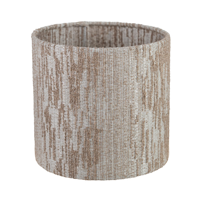 Shade RIKA cylinder Ø25x23cm light brown
