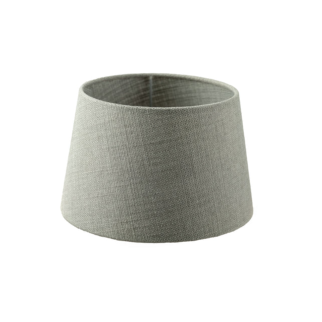 Schirm VICKY Leinen-Optik Trommel 25x20x15cm Taupe