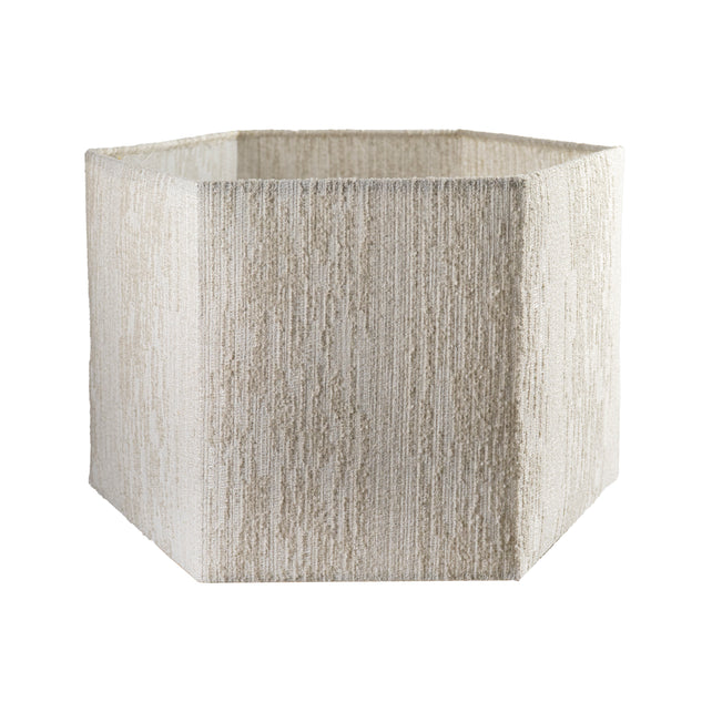 Schirm RIKA sechseckig 45x40x30cm beige