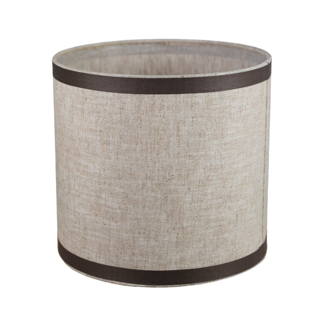 Kap LYNN cilinder Ø25x23cm beige