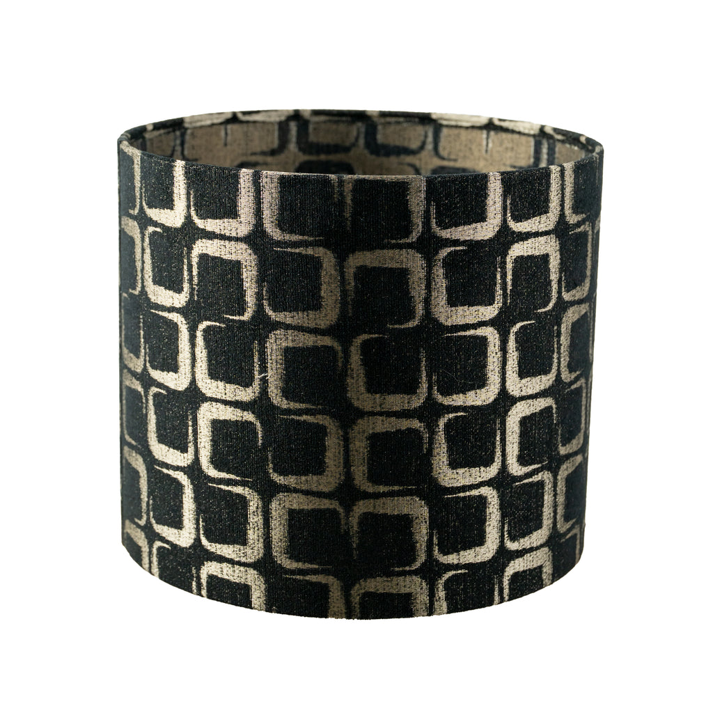 Kap KIMI cilinder Ø30x26cm brons zwart