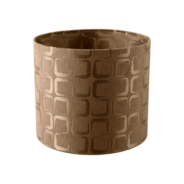 Lampenschirm KIMI Zylinder Ø30x26cm camel