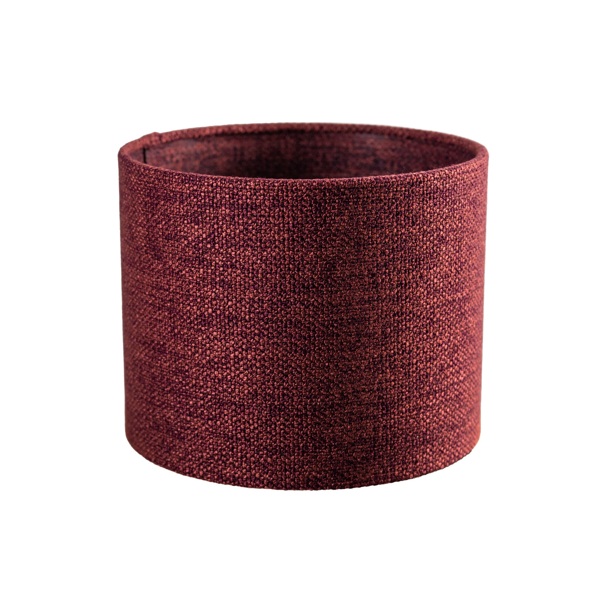 Kap TEDDI cilinder Ø25x20cm bordeaux