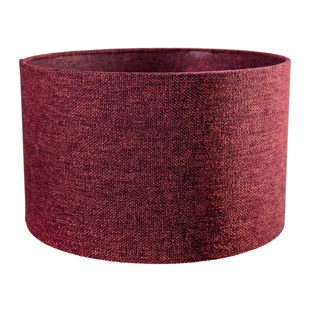 Kap TEDDI cilinder Ø45x28cm bordeaux