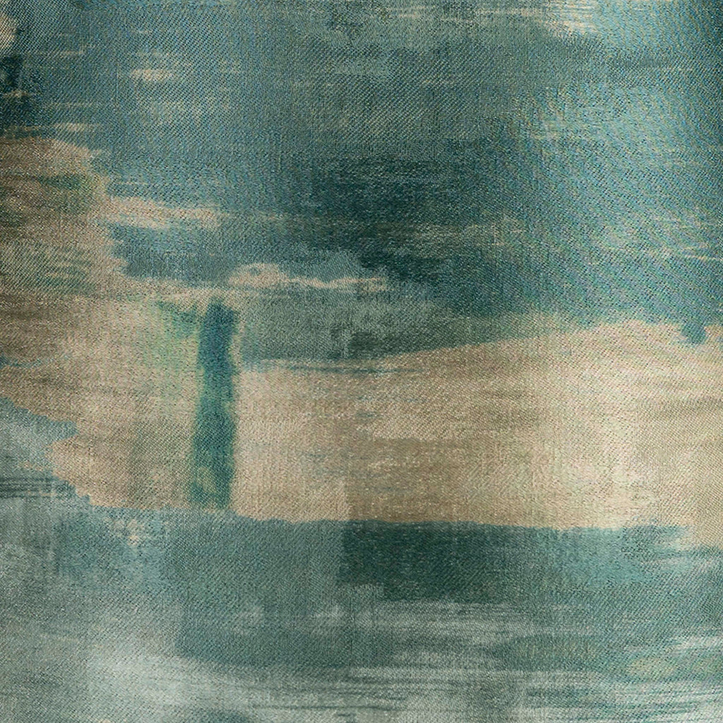 Lampenschirm LAINA Trommel 40x32x22cm petrol