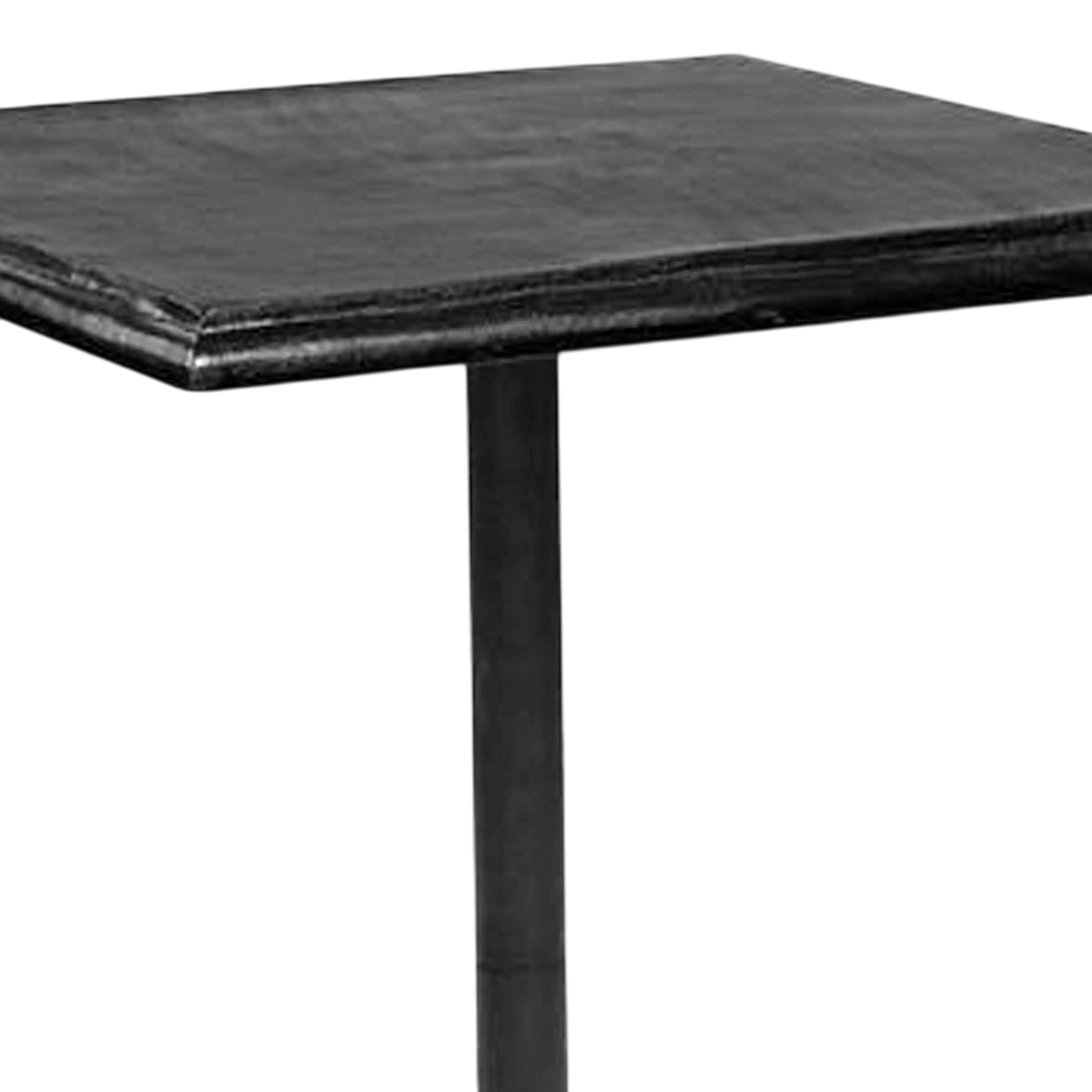 Bistro table black ALU/ZINC 70x70x76