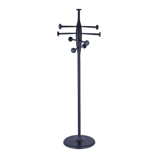 Coat rack ALU/BLACK 61x61x200