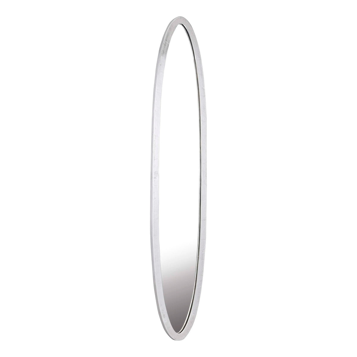 Mirror oval ALU RAW/NI 177x37x3