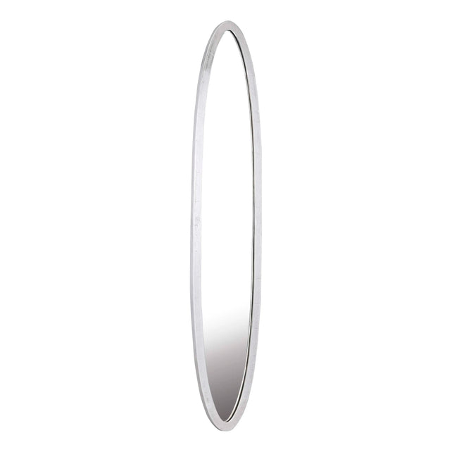 Mirror oval ALU RAW/NI 177x37x3