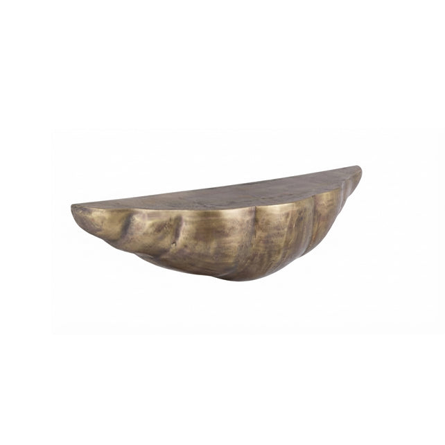Wall Shelf TUZLA 92X32X24cm gold
