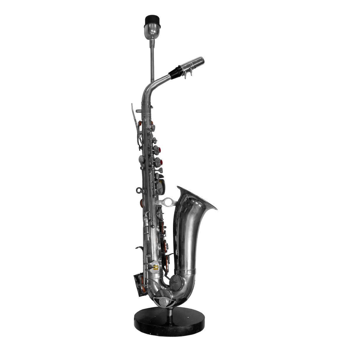 Table lamp saxophone ALU/NI 22x22x80