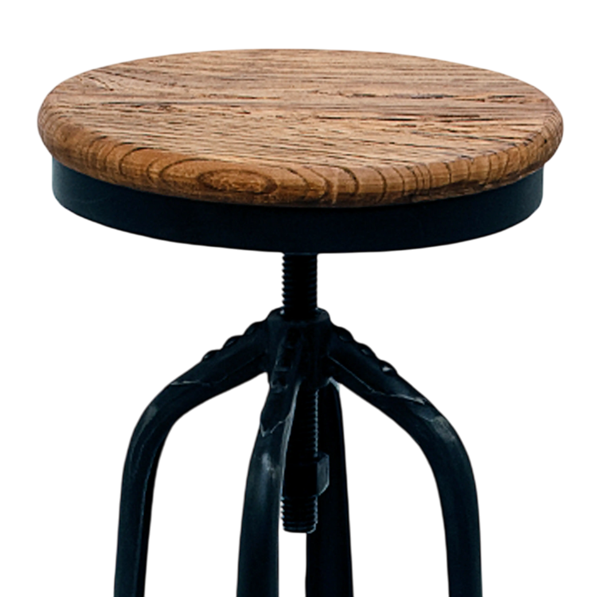 Bar stool recycled elm 32x32x63