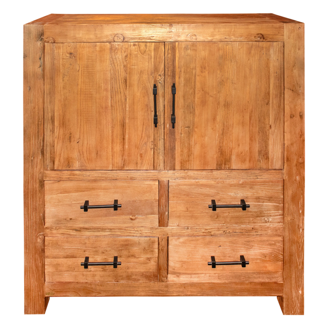 Cabinet ASHTON 156x45x156 reclycled elm