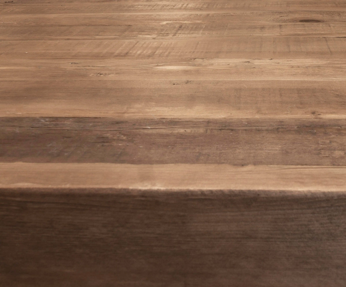 Dining table crossed legs recl pine 300x110x78