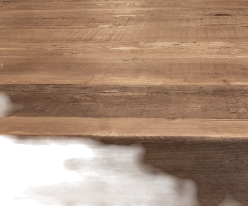 Dining table crossed legs recl pine 240x100x78