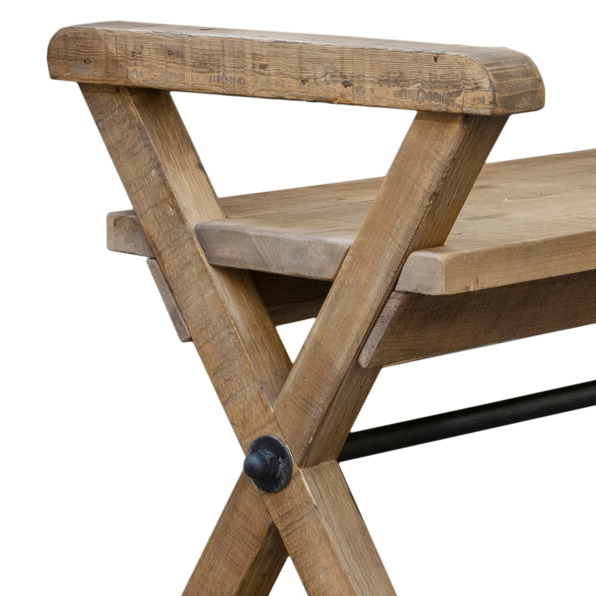 Bench BENNY 220x50x46cm recycled pine