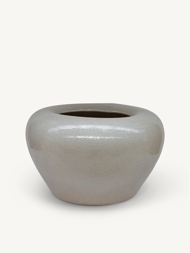 Pot MYRTLE Ø54x33cm taupe