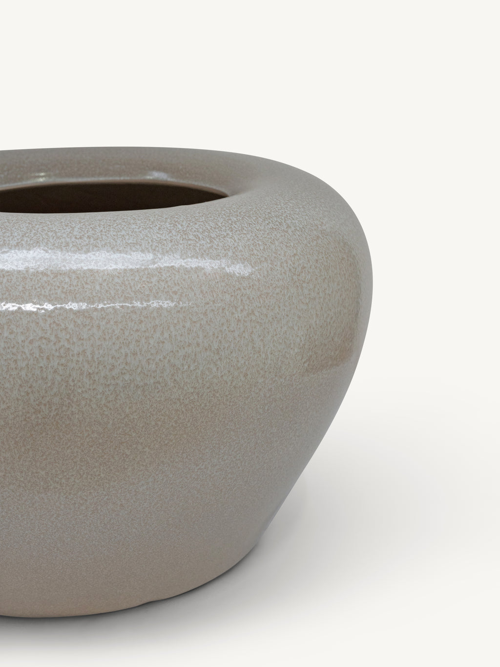 Pot MYRTLE Ø54x33cm taupe
