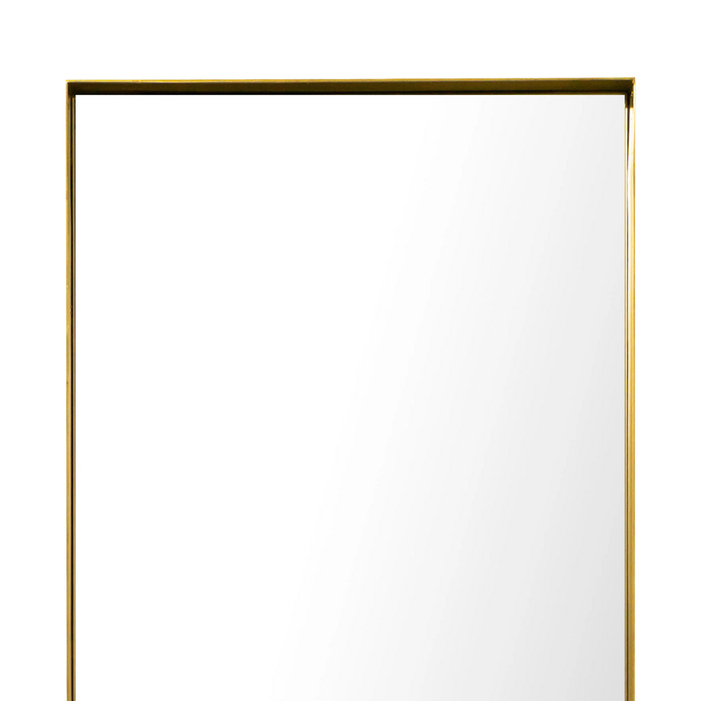 Mirror steel golden 60x225