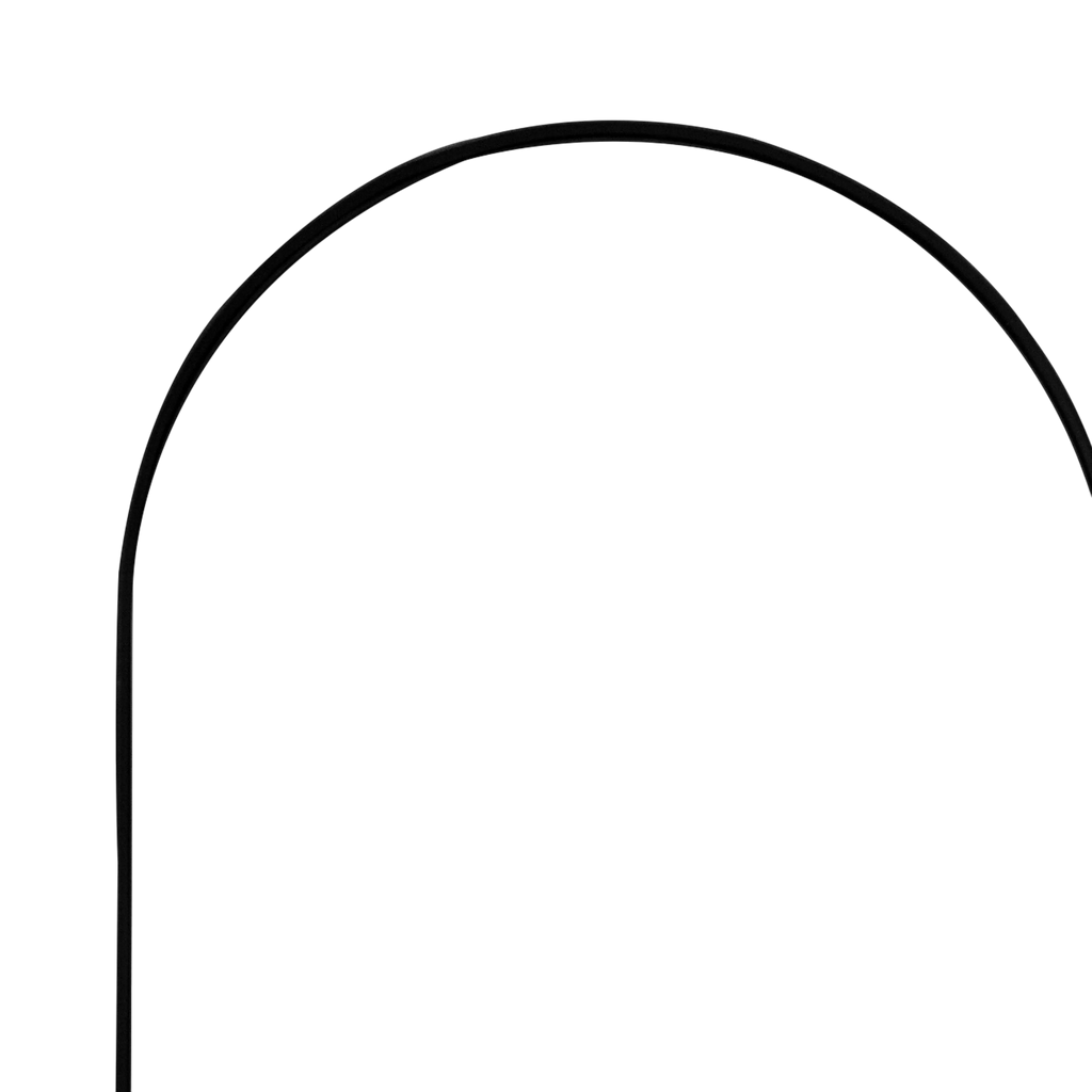 Mirror Victor steel black 60x80x3
